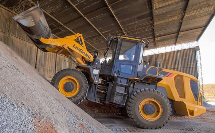 wheel loader category image background